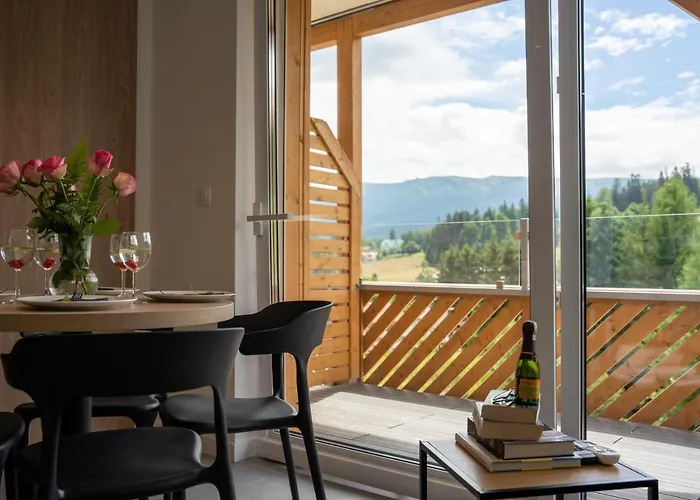 W Naturze - Dla Aktywnych 15 Z Balkonem I Widokiem Na Gory, Szlaki, Przy Stoku Dolina Szczescia アパート *